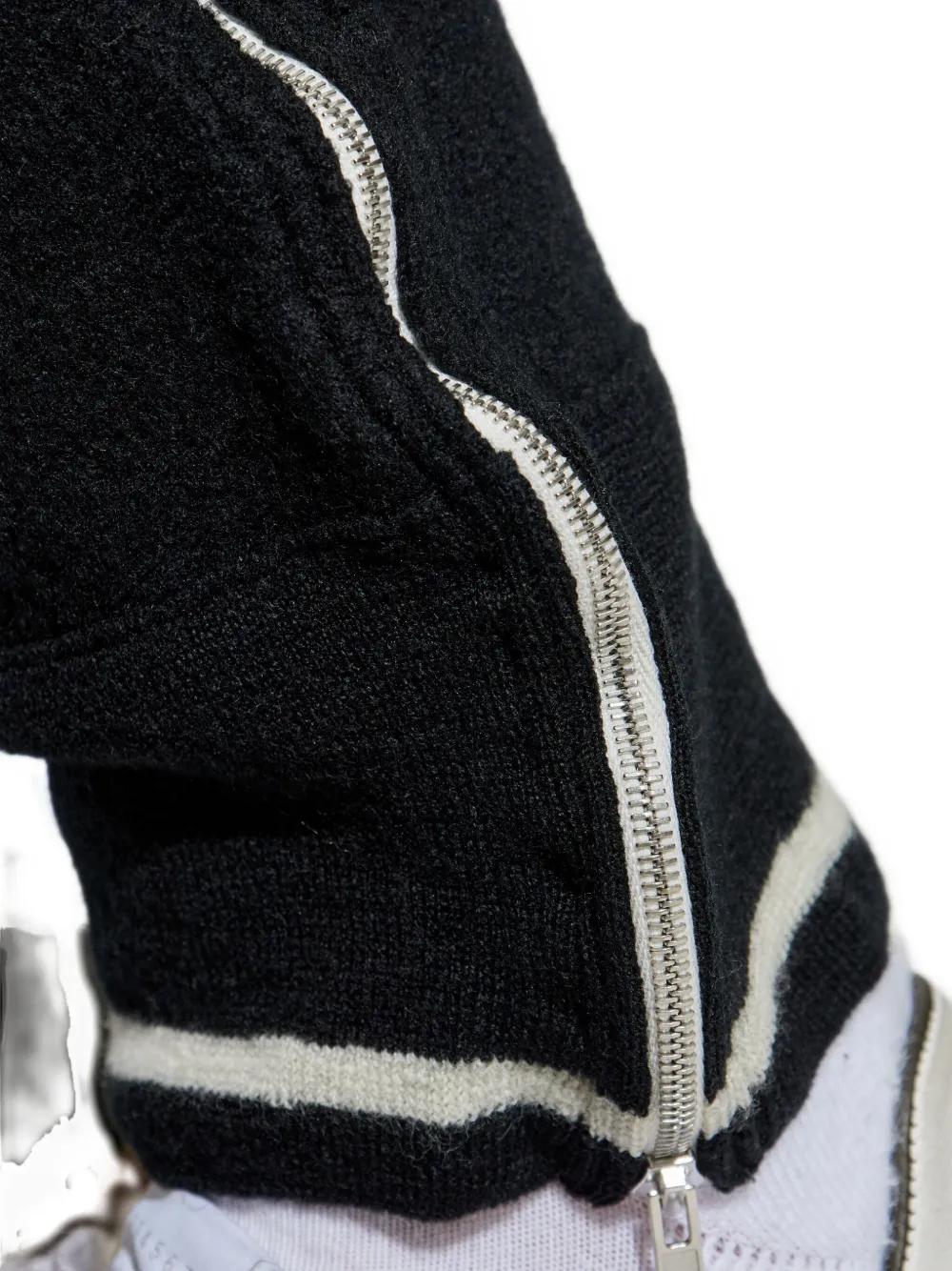 MAISON MARGIELA Wool Trousers with Side Zipper for Men