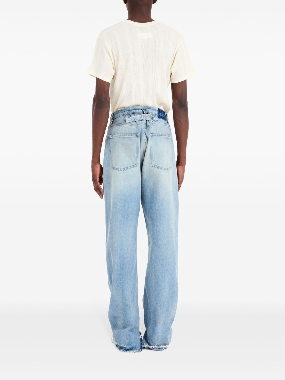 MAISON MARGIELA Pure Cotton Denim Jeans for Men