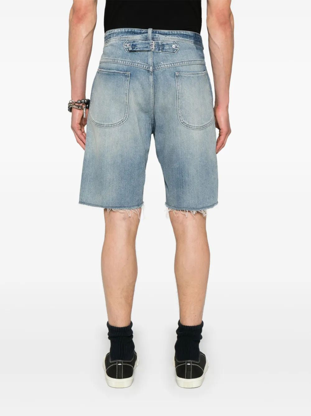 MAISON MARGIELA Cut Off Mini Denim Shorts