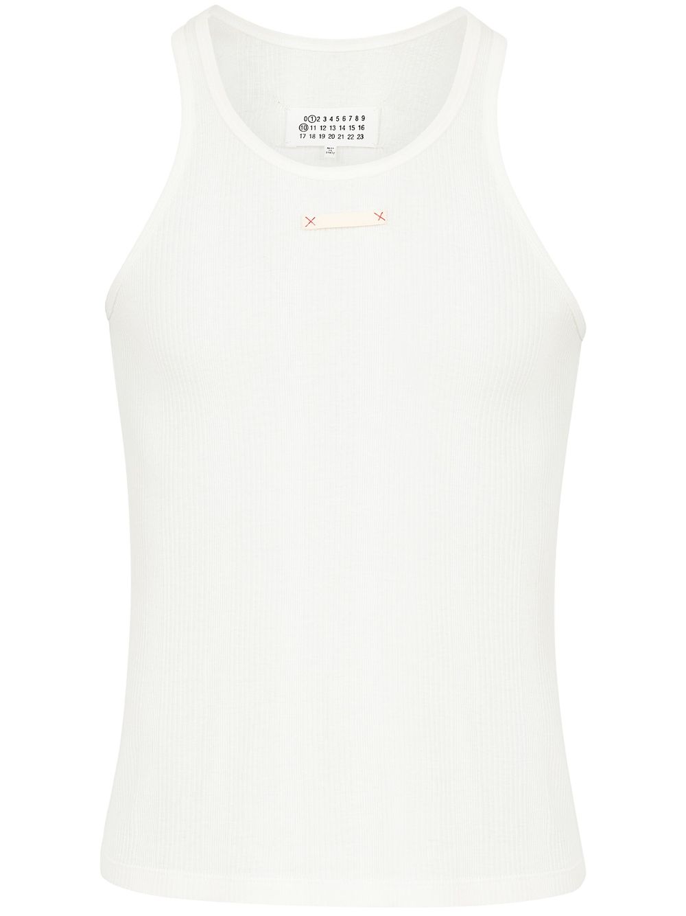 MAISON MARGIELA Logo Cotton Blend Tank Top for Men