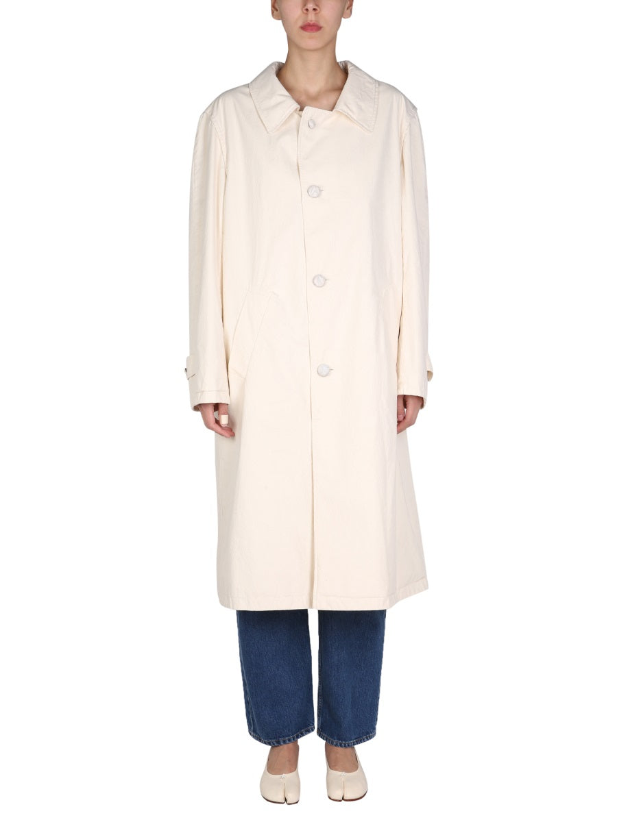 MAISON MARGIELA Single-Breasted Trench Coat