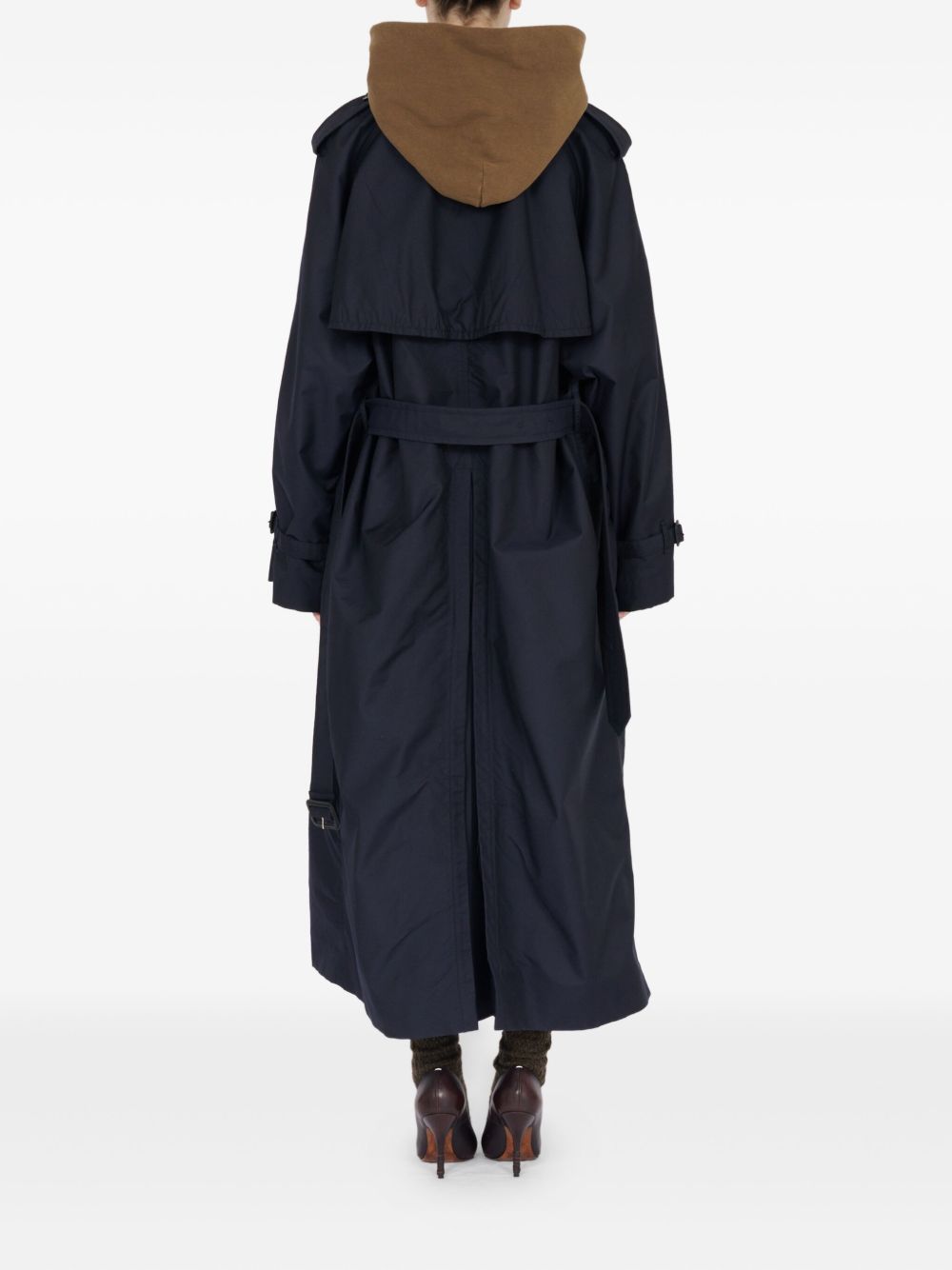 MAISON MARGIELA Wool Blend Trench Jacket