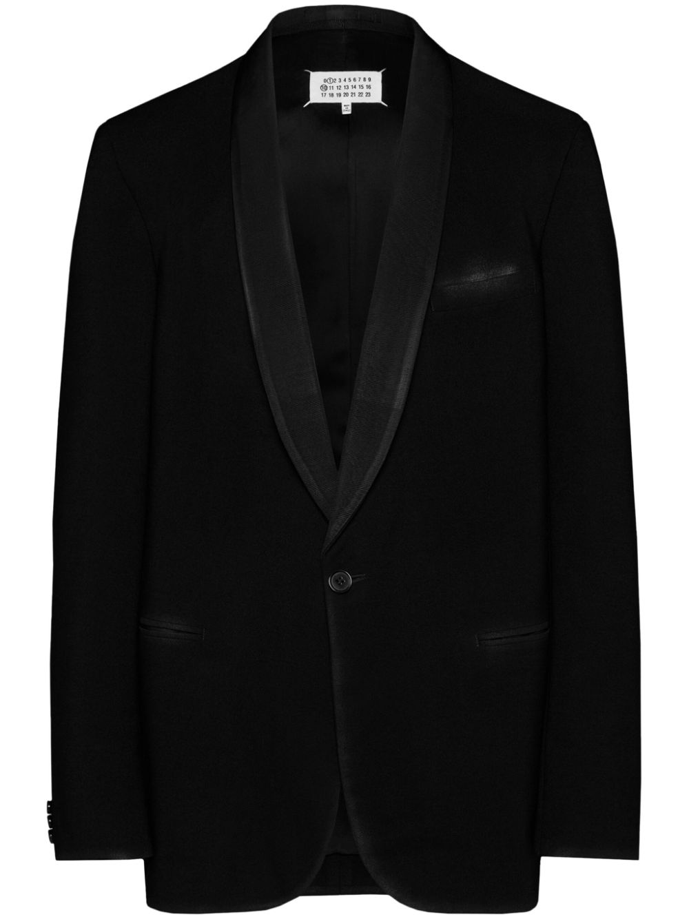 MAISON MARGIELA Wool Single-Breasted Blazer Jacket for Women