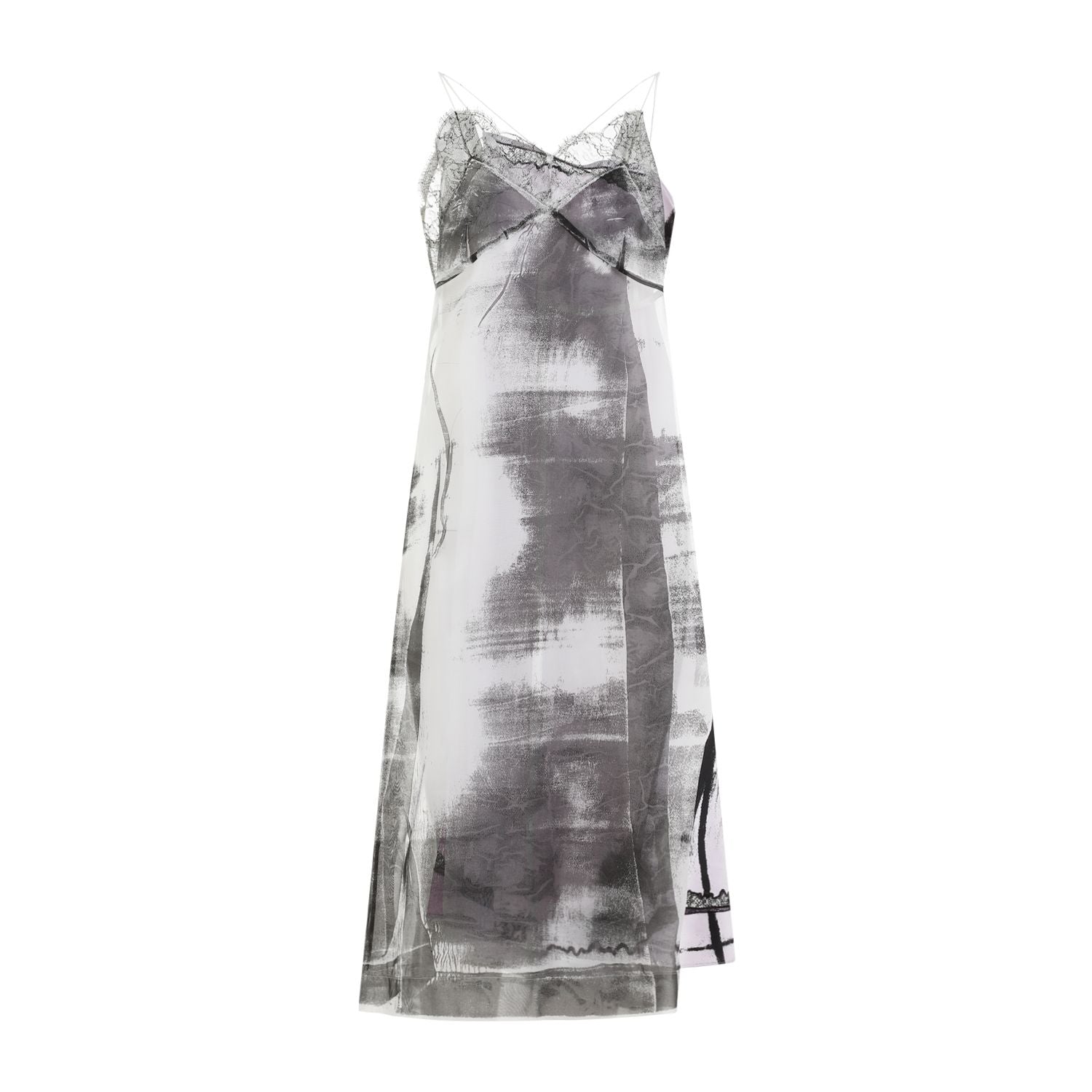MAISON MARGIELA Silk Midi Dress for Women