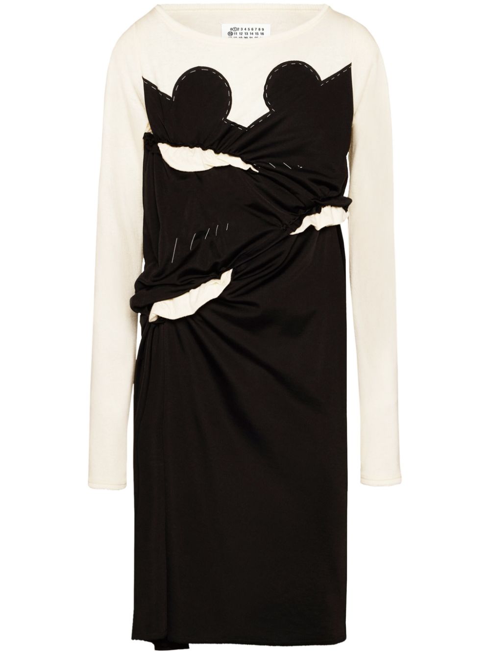 MAISON MARGIELA Cotton Blend Midi Dress