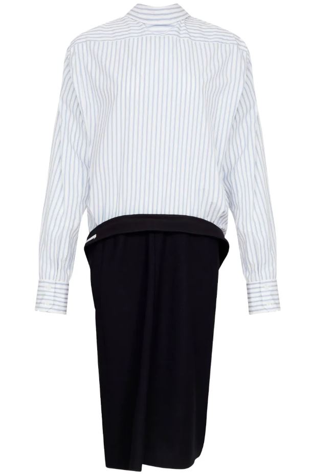 MAISON MARGIELA Mini Cotton Wool Dress for Women