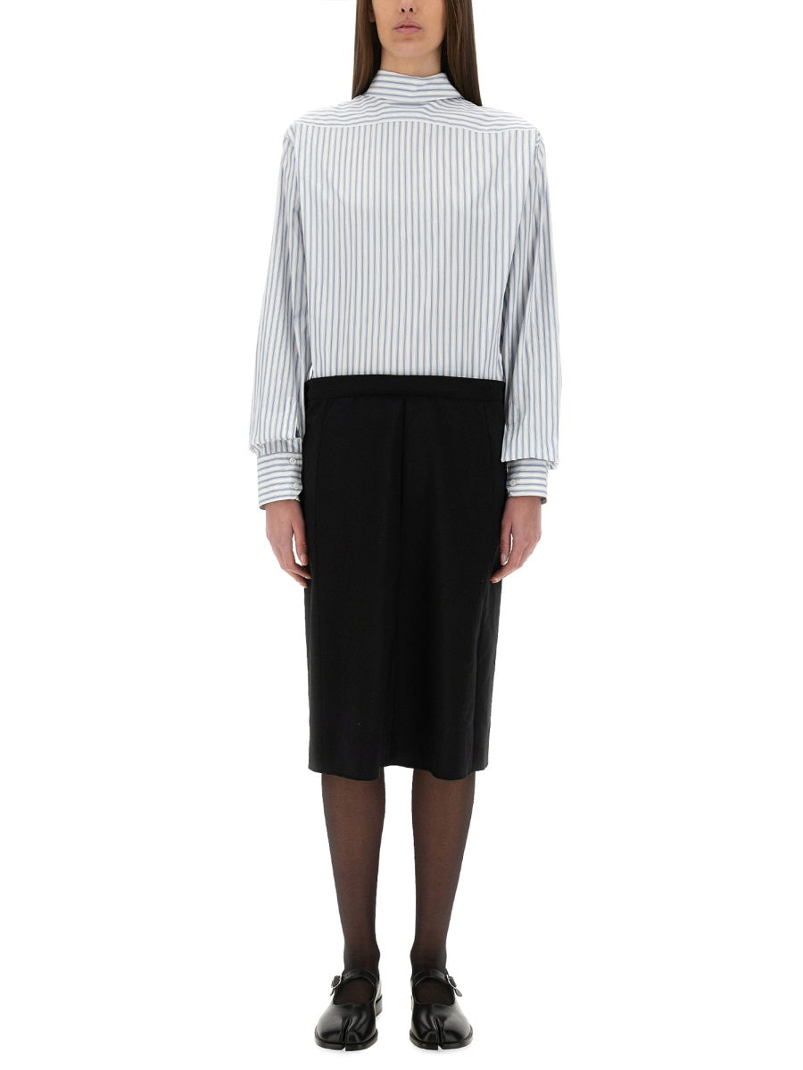 MAISON MARGIELA Chic Mini Cotton Dress for Women