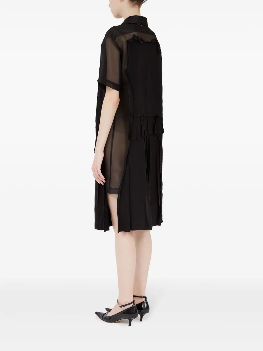 MAISON MARGIELA Layered Midi Dress for Women