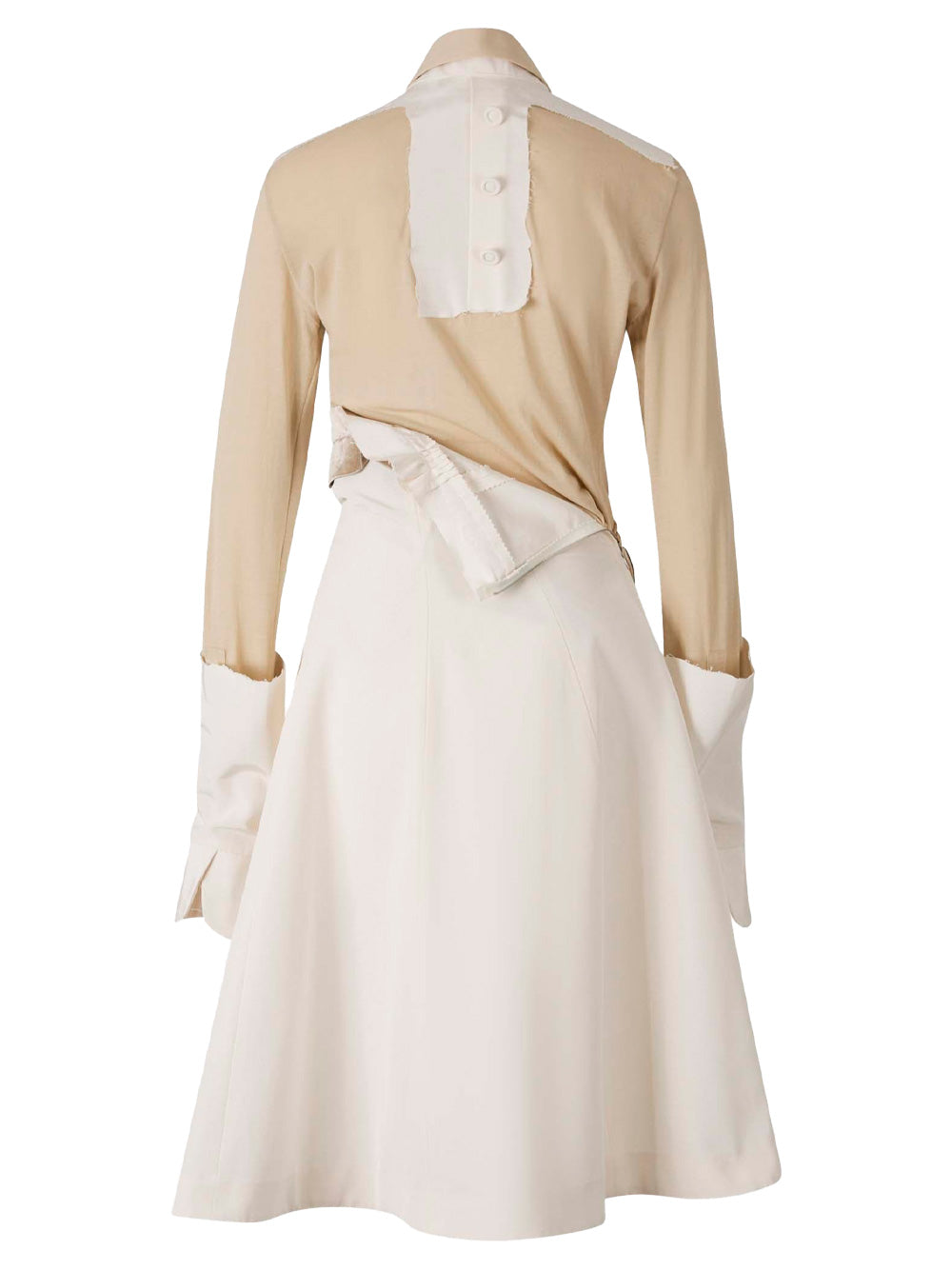 MAISON MARGIELA Work-in-Progress Midi Shirt-Dress