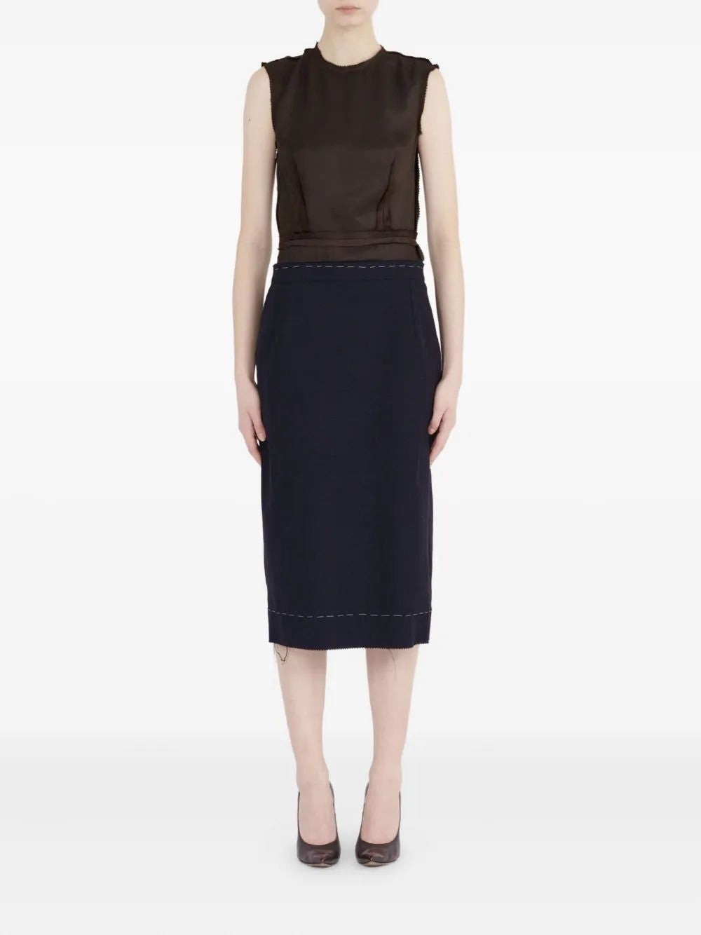 MAISON MARGIELA Poly-Wool Dress
