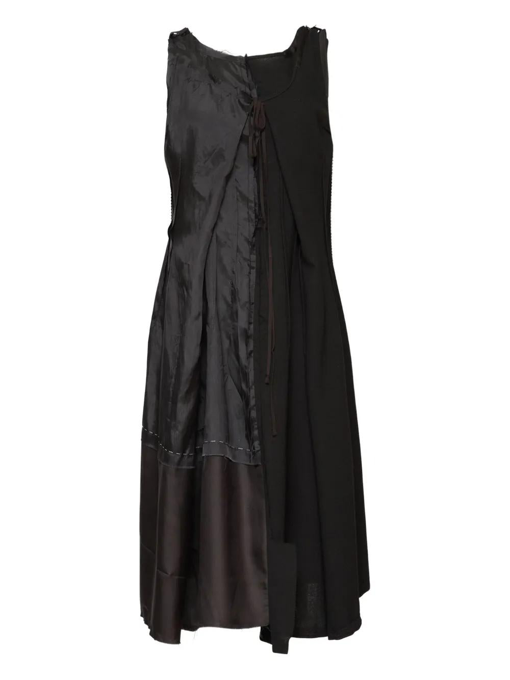 MAISON MARGIELA MIDI DRESS WITH ASYMMETRIC DESIGN