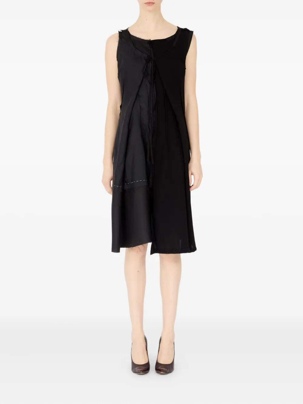 MAISON MARGIELA MIDI DRESS WITH ASYMMETRIC DESIGN