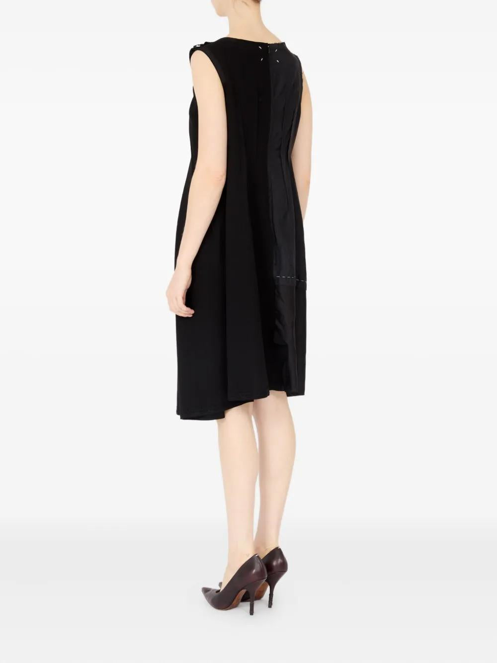 MAISON MARGIELA MIDI DRESS WITH ASYMMETRIC DESIGN