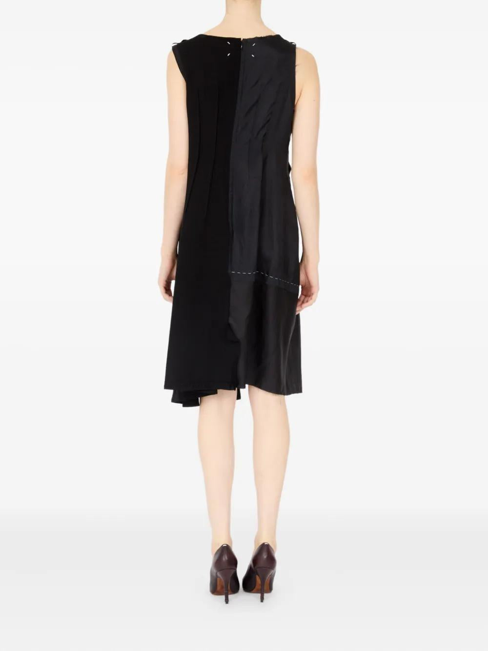 MAISON MARGIELA MIDI DRESS WITH ASYMMETRIC DESIGN