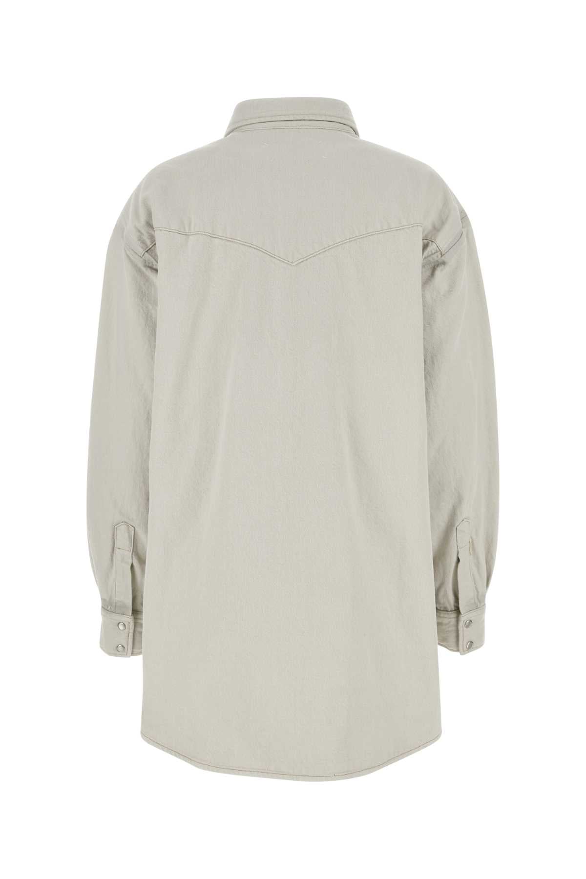 MAISON MARGIELA Oversized Denim Shirt in a Relaxed Fit