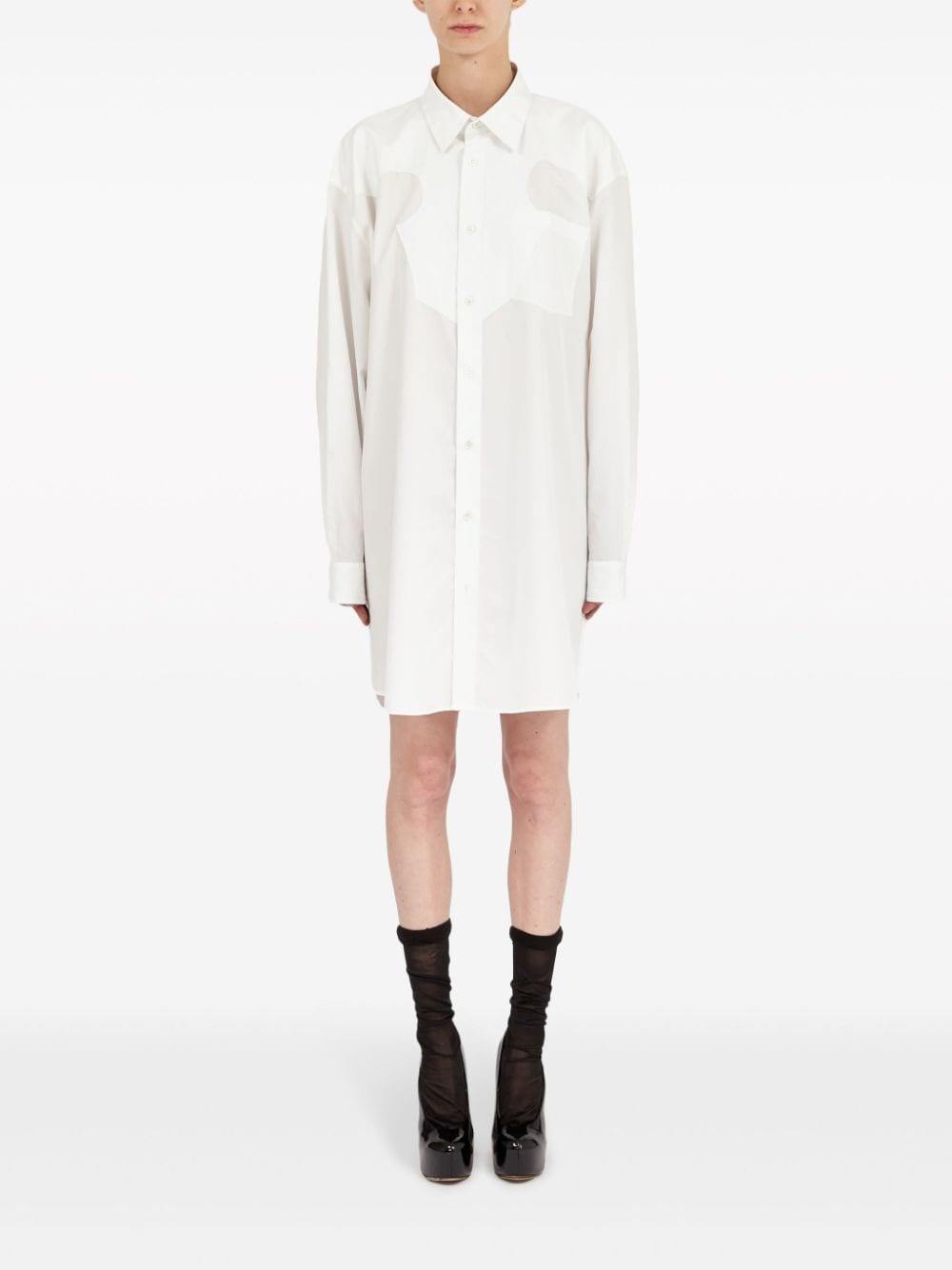 MAISON MARGIELA Oversized Shirt Dress - Size 40