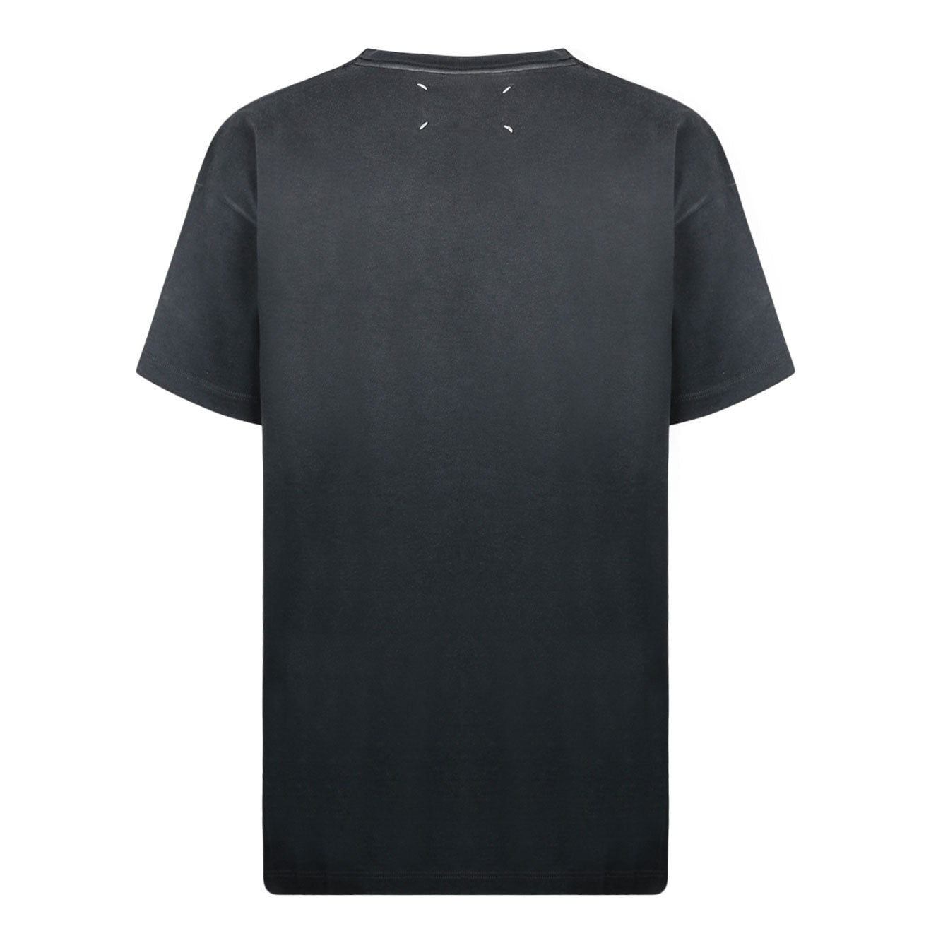 MAISON MARGIELA Washed-Out Cotton Crew-Neck T-Shirt with Reverse Logo