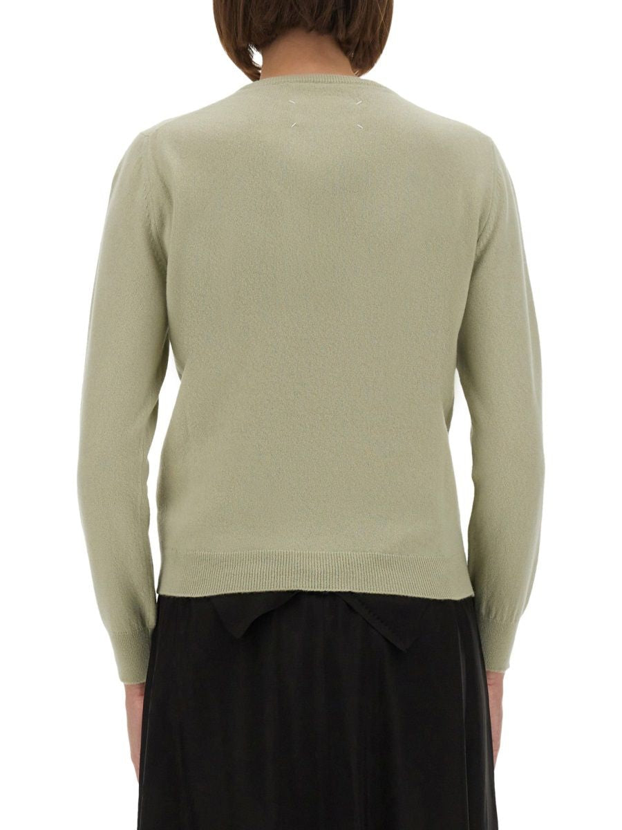 MAISON MARGIELA Wool Regular Fit T-Shirt (Size S)