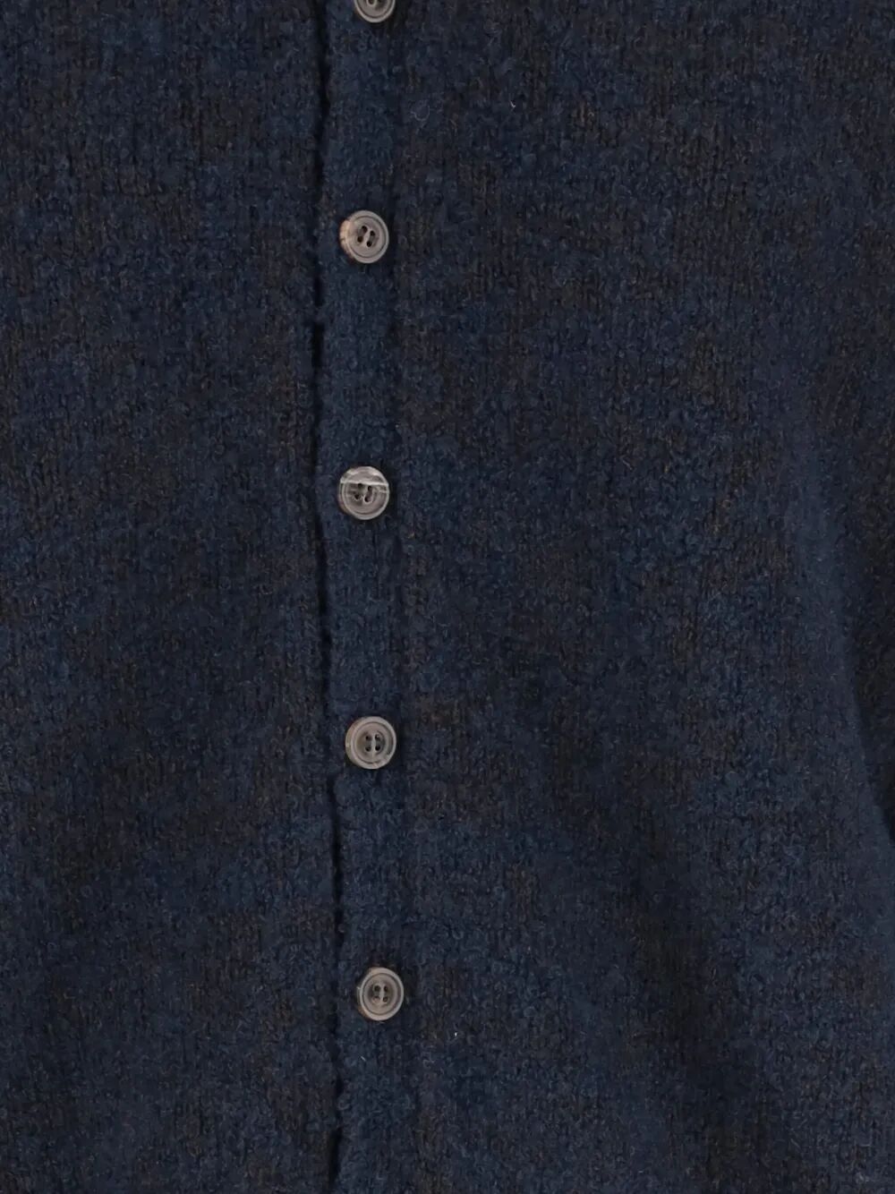 MAISON MARGIELA Button-Front Stitched Cardigan