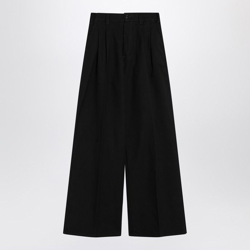 MAISON MARGIELA Wide High-Waisted Trousers for Women