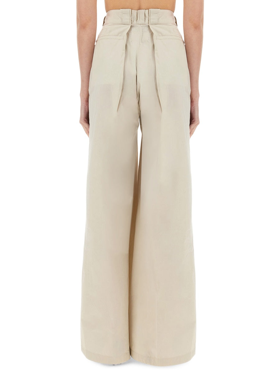 MAISON MARGIELA Cotton Trousers for Women - SS25 Collection