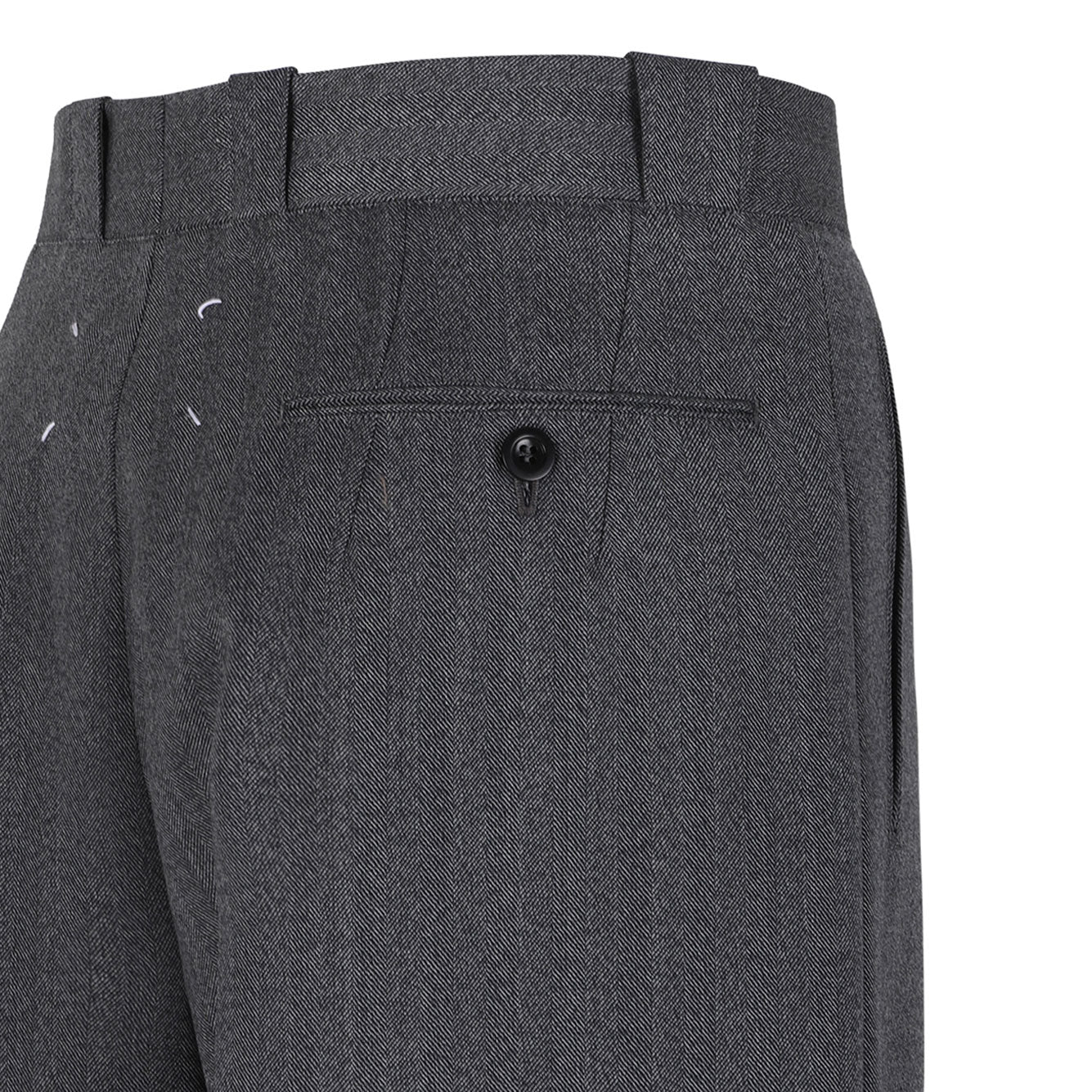 MAISON MARGIELA Wool-Blend Trousers for Women