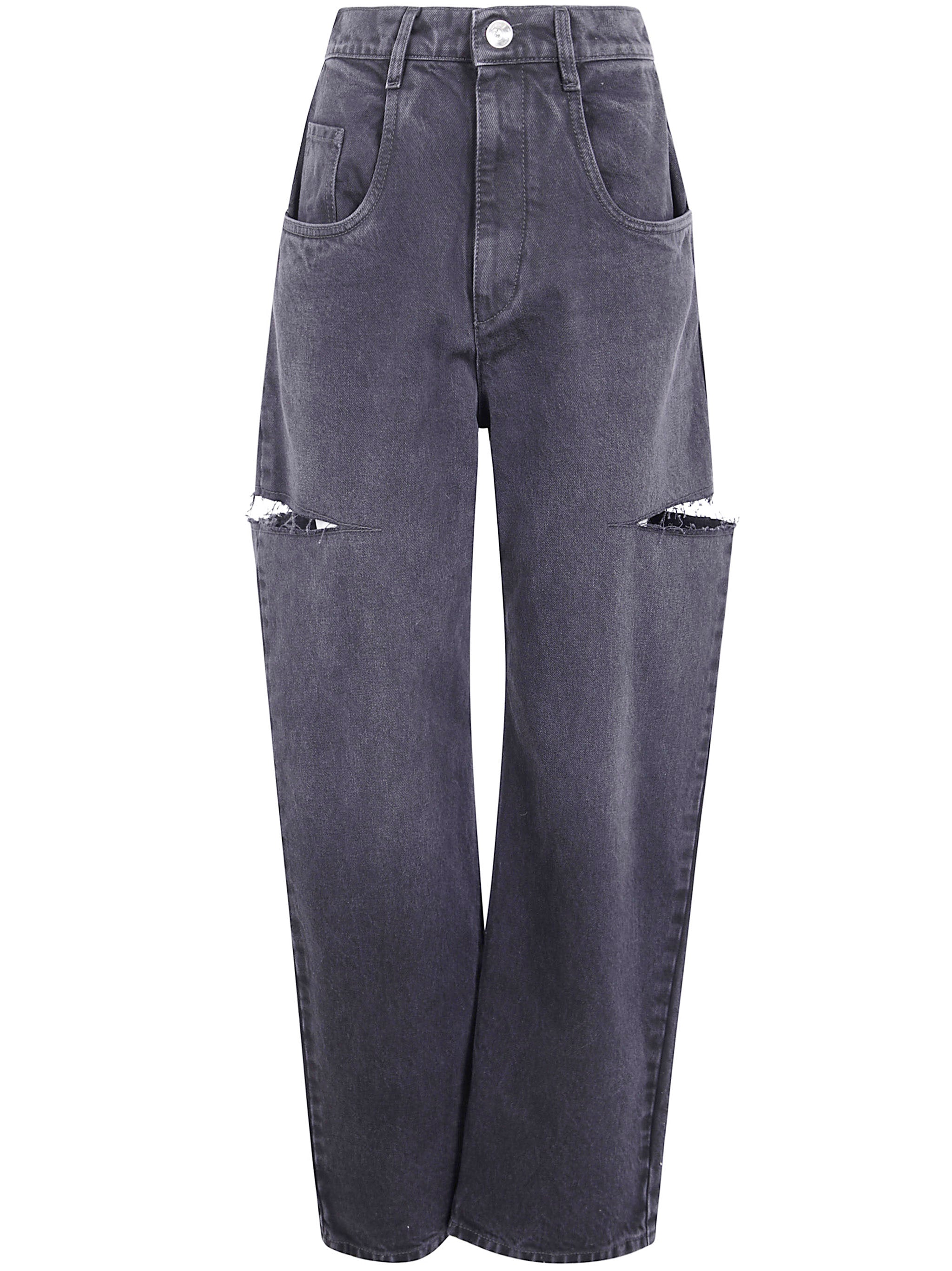 MAISON MARGIELA Barrel Leg 5 Pockets Denim Pants for Women