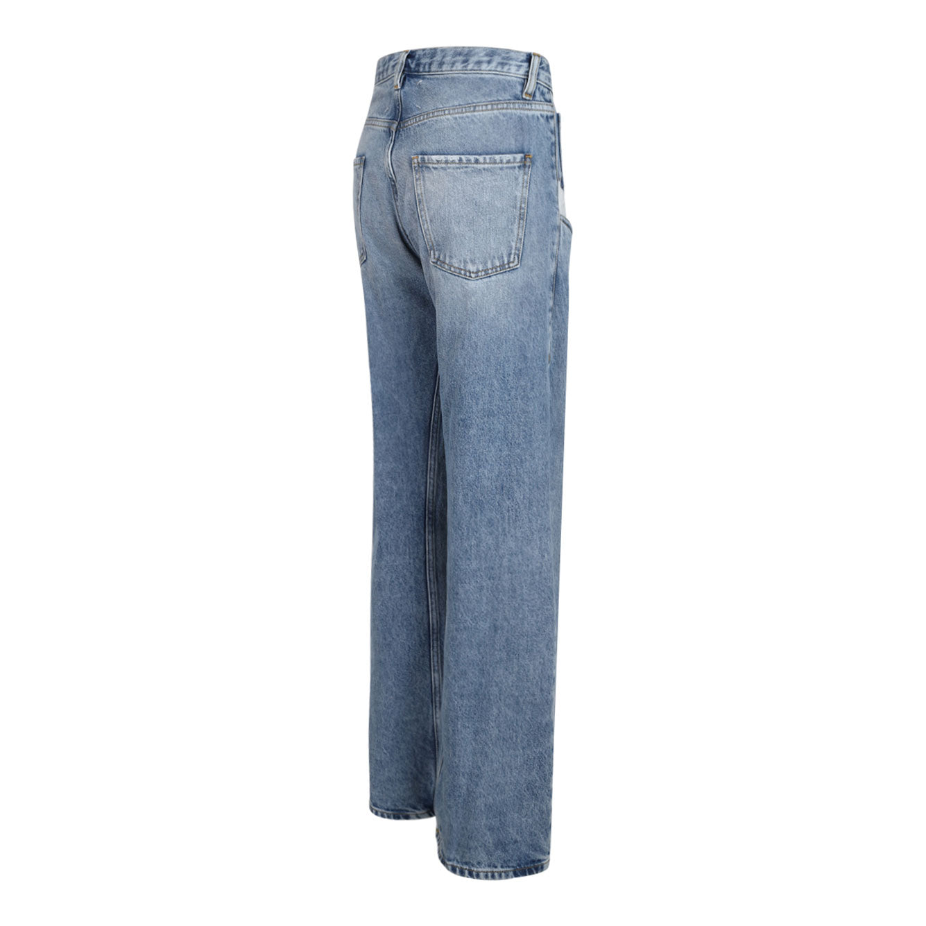 MAISON MARGIELA Straight Leg Jeans with Contrasted Pockets