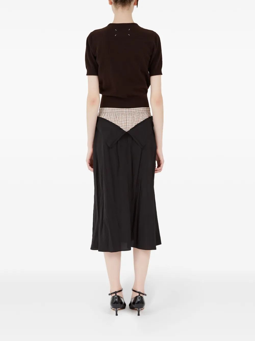MAISON MARGIELA Elegant Women's Mini Skirt for SS25
