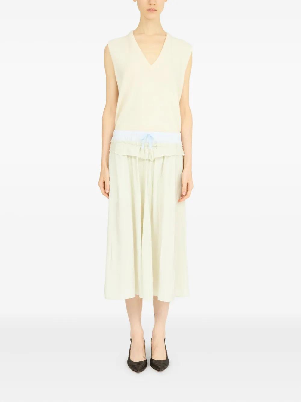 MAISON MARGIELA Anonymity of the Lining Midi Skirt