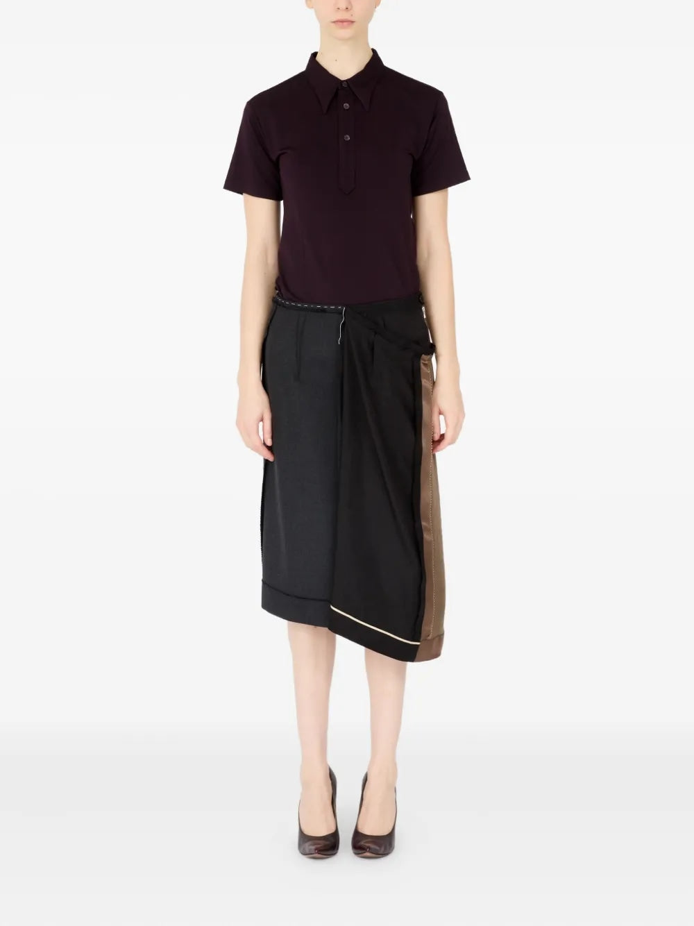 MAISON MARGIELA Sophisticated Midi Skirt