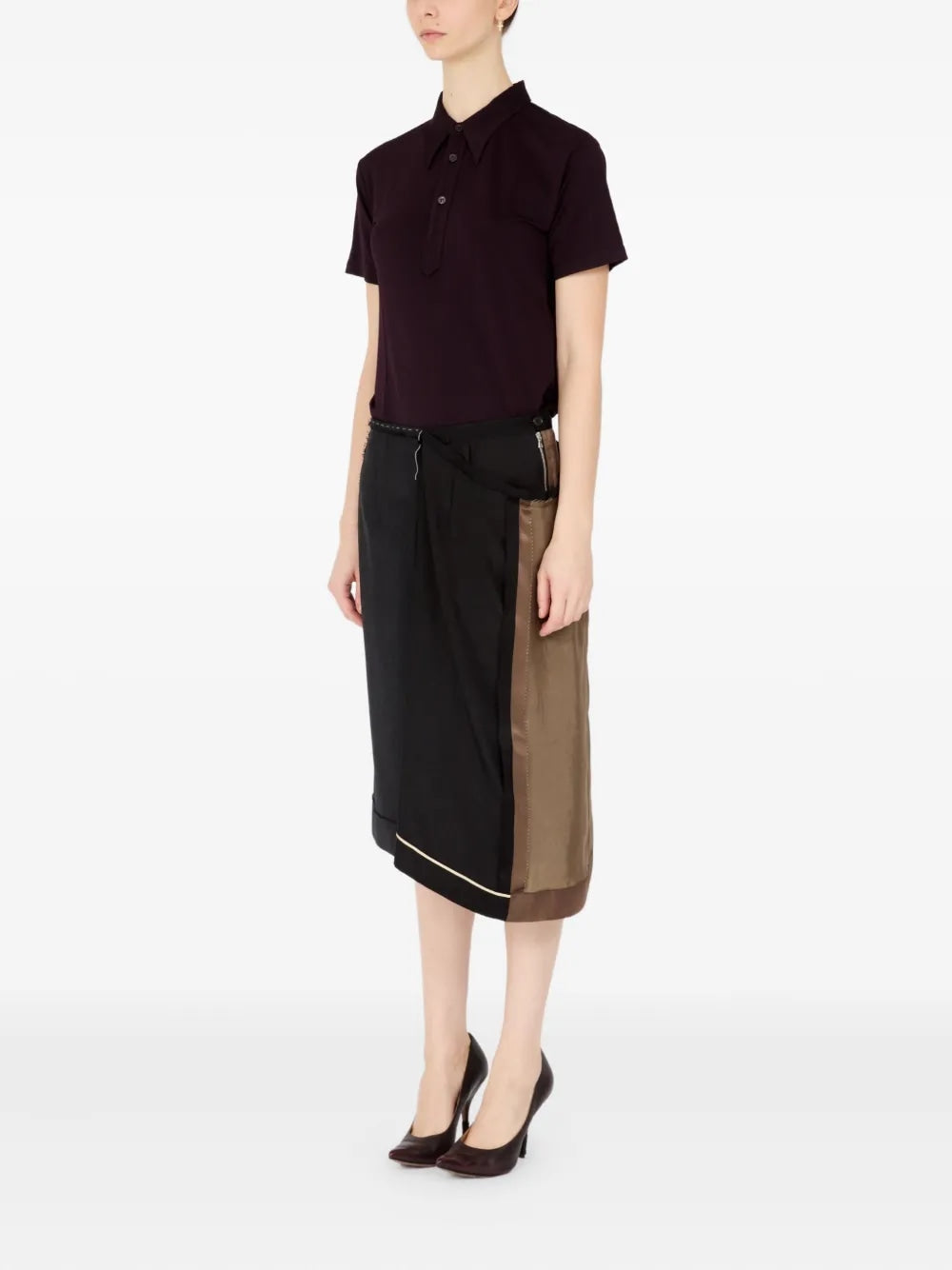 MAISON MARGIELA Sophisticated Midi Skirt