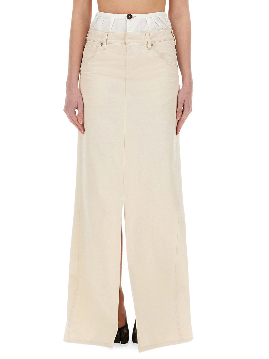 MAISON MARGIELA Anonymity of the Lining Mini Skirt - Women's Size 38