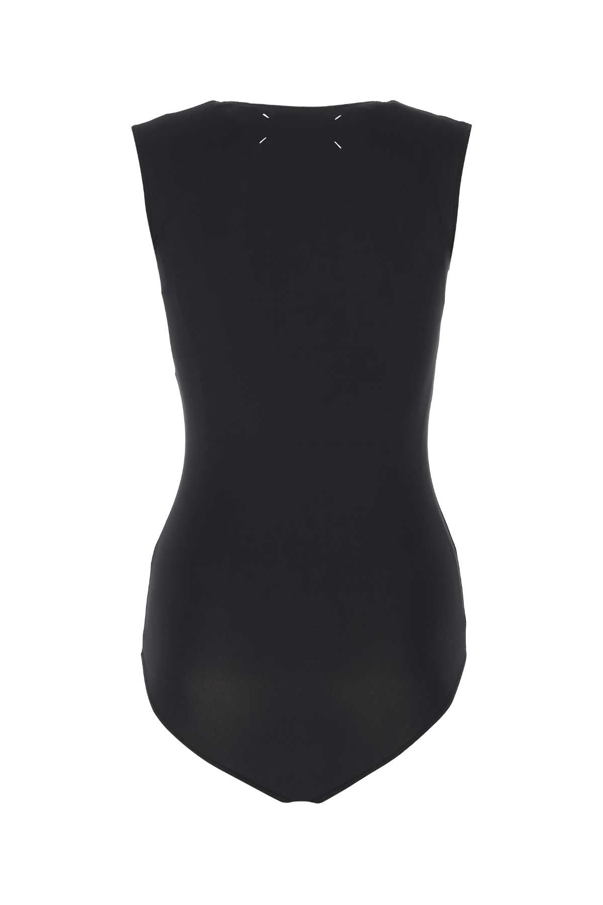 MAISON MARGIELA Sleeveless Viscose Bodysuit - Size 40