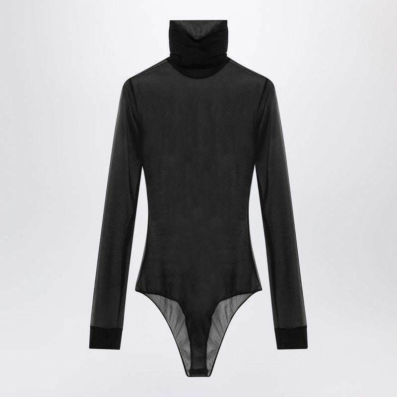 MAISON MARGIELA Semi-Transparent Turtleneck Body for Women