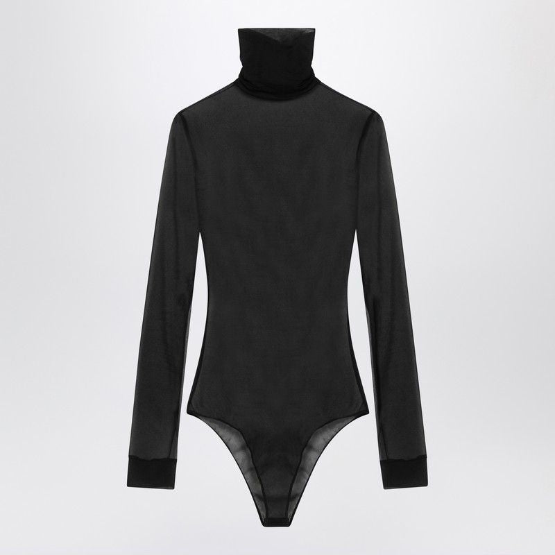 MAISON MARGIELA Semi-Transparent Turtleneck Body for Women