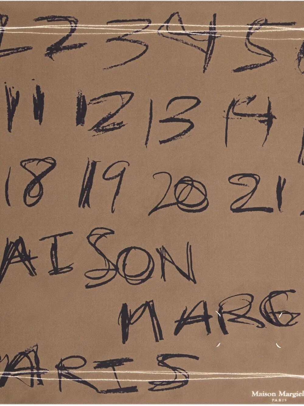 MAISON MARGIELA Elegant Foulard Style