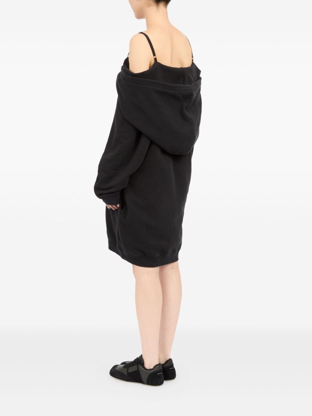 MM6 MAISON MARGIELA Oversized Cotton Sweatshirt Dress