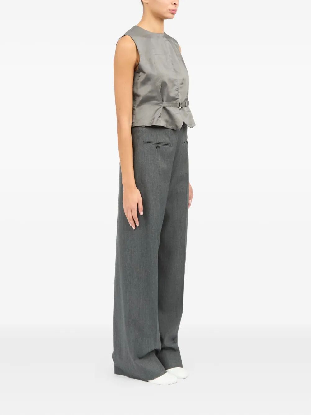 MM6 MAISON MARGIELA Satin-Finish Vest for Women