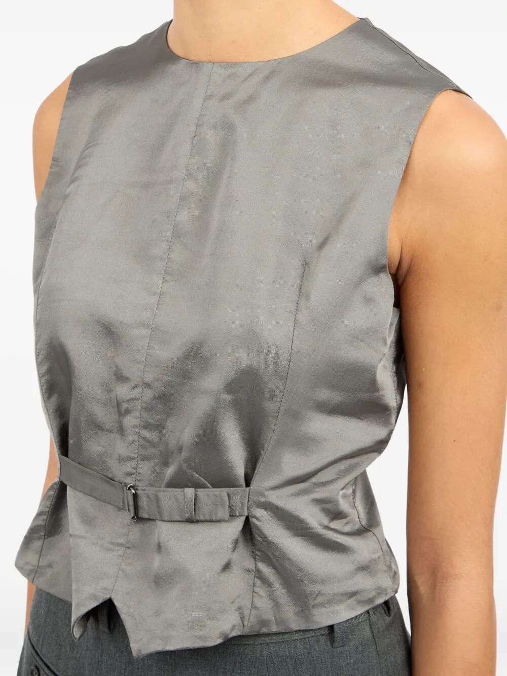 MM6 MAISON MARGIELA Satin-Finish Vest for Women