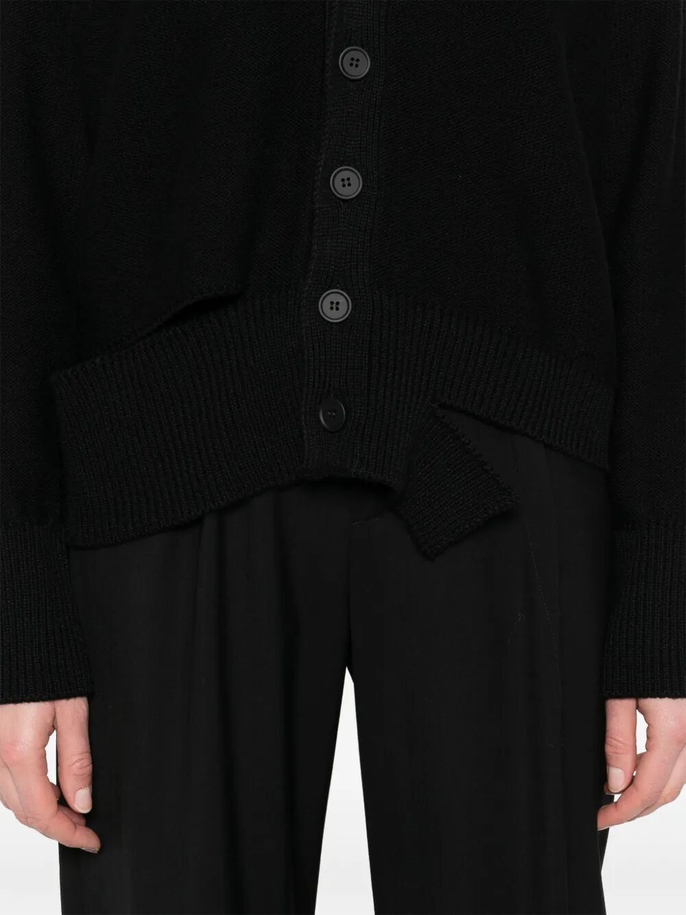 MM6 MAISON MARGIELA Cut-Out Detail Cardigan for Women
