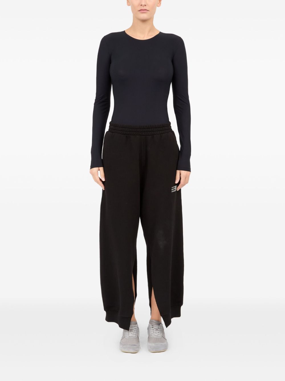 MM6 MAISON MARGIELA Cotton Trousers with Elasticated Waistband for Women