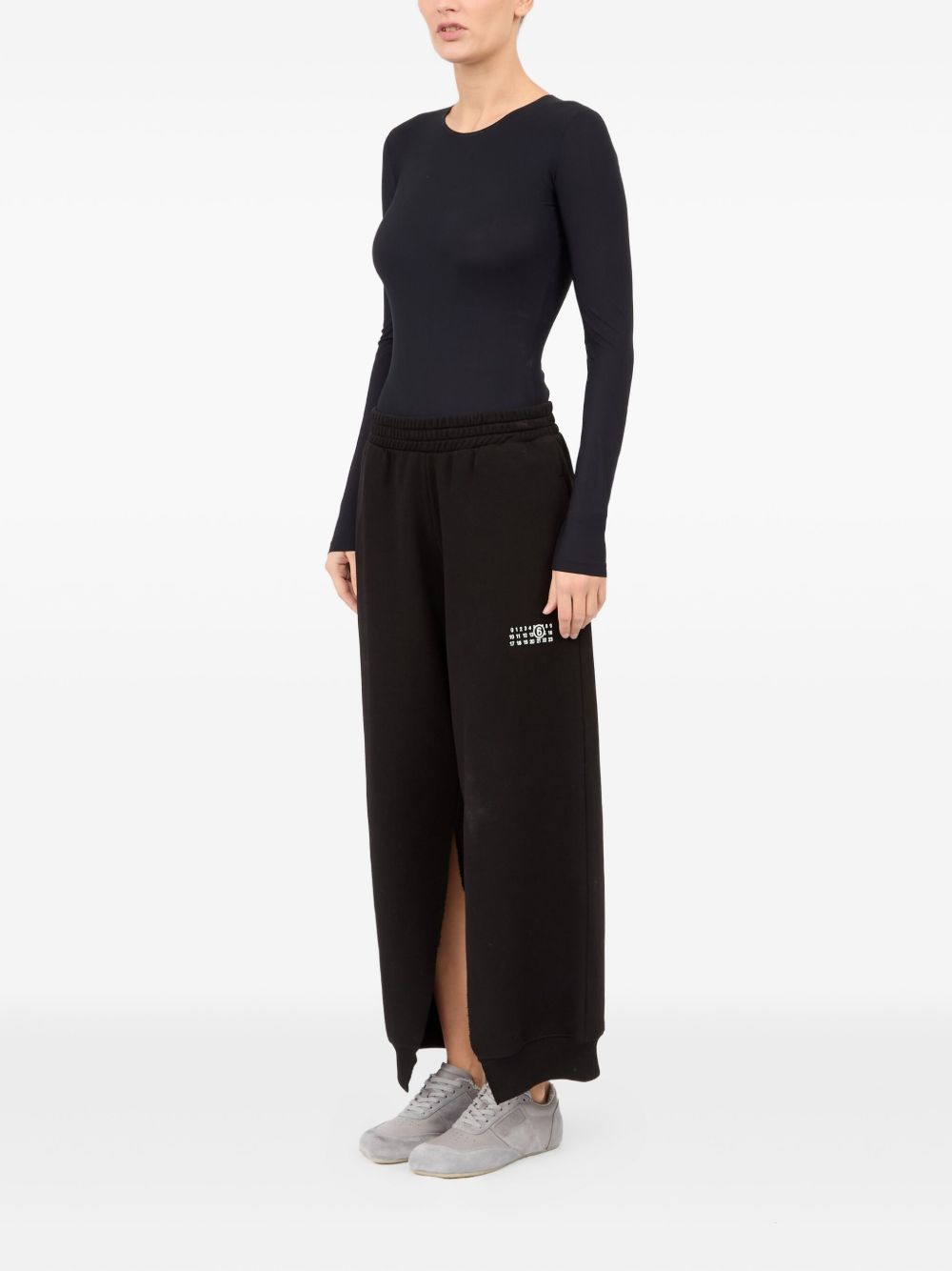 MM6 MAISON MARGIELA Cotton Trousers with Elasticated Waistband for Women