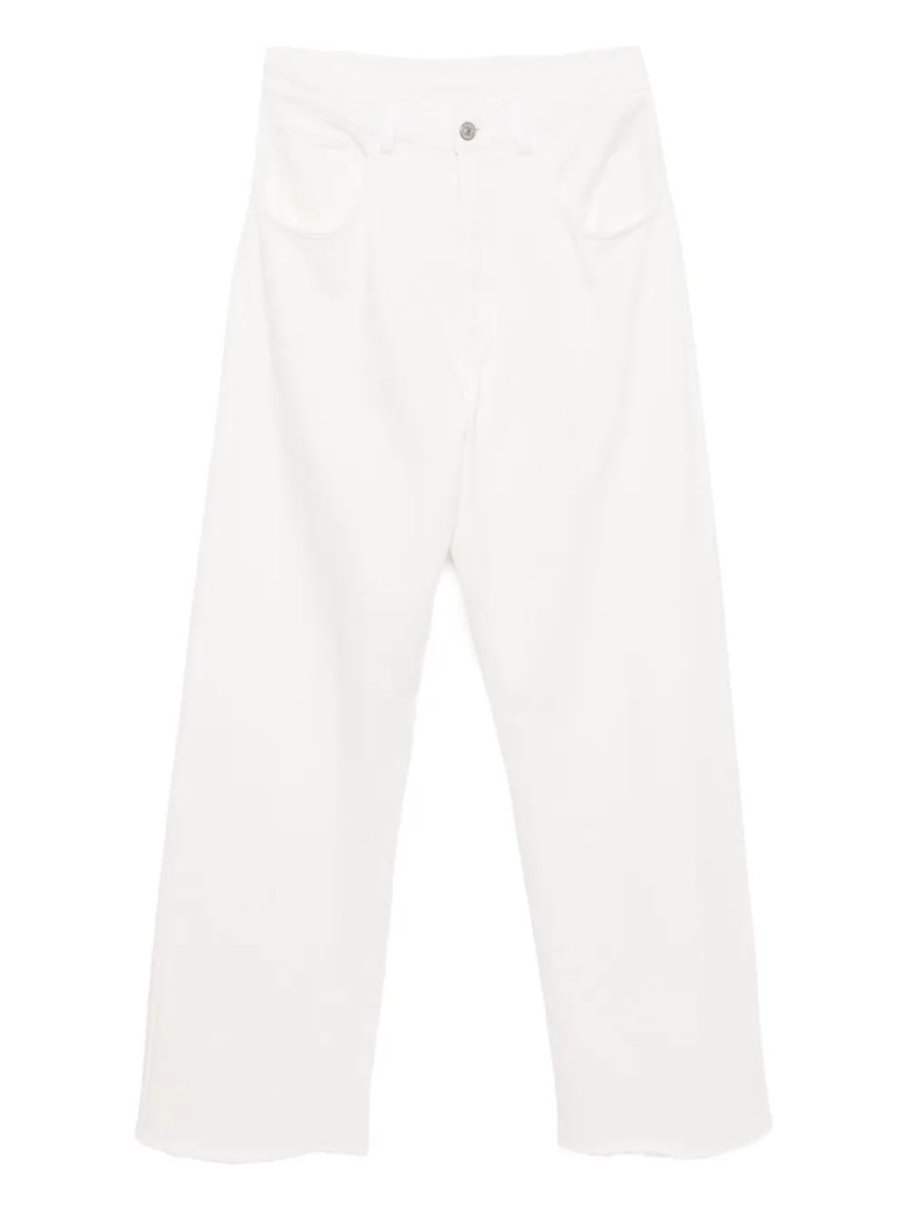 MM6 MAISON MARGIELA Textured T-Shirt Style Trousers for Women