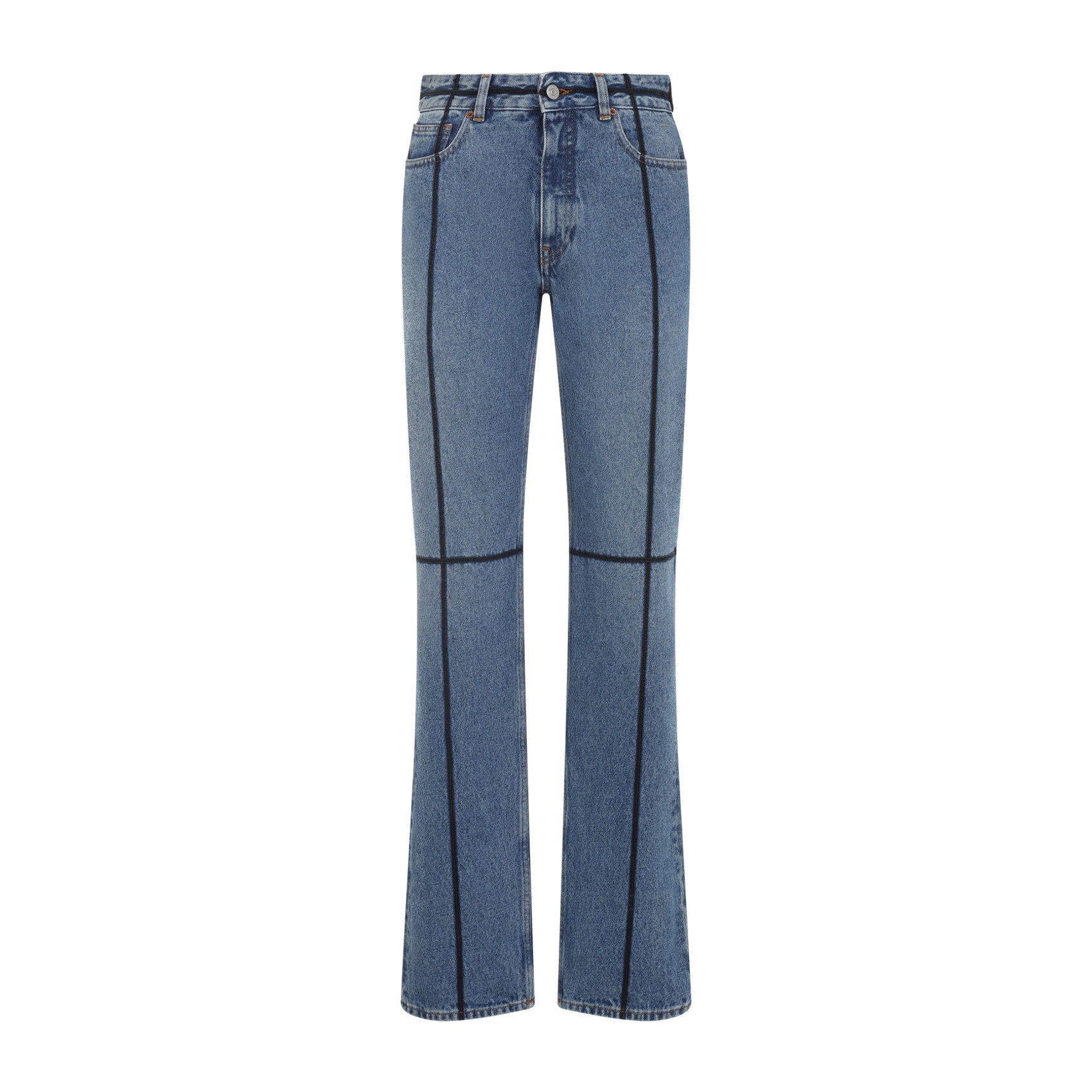 MM6 MAISON MARGIELA Cotton Jeans for Women - FW25 Collection