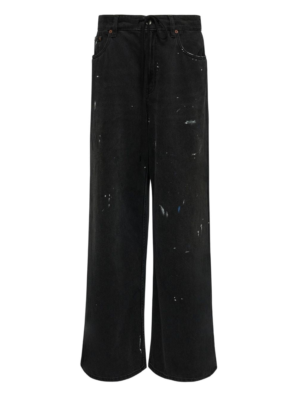 MM6 MAISON MARGIELA Wide-Leg Denim Cotton Jeans for Women