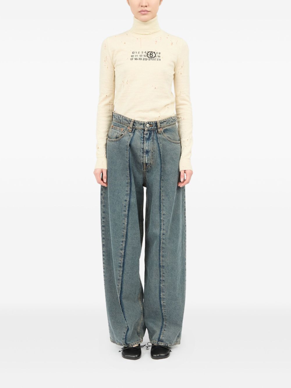 MM6 MAISON MARGIELA Women's 5 Pockets Jeans