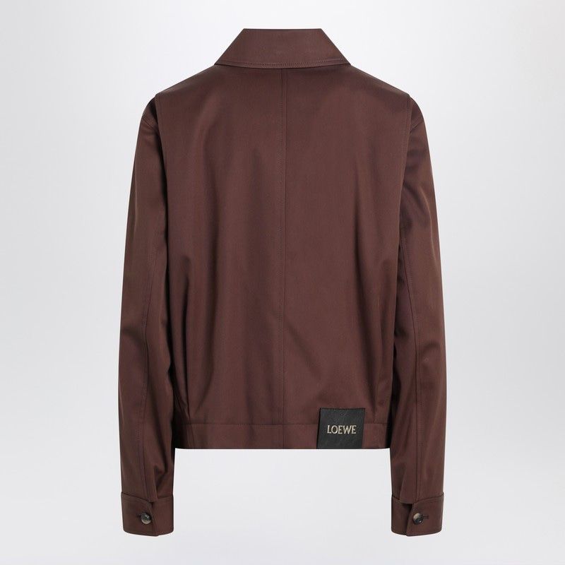 LOEWE Lightweight Jacket with Silk and Cotton Belt