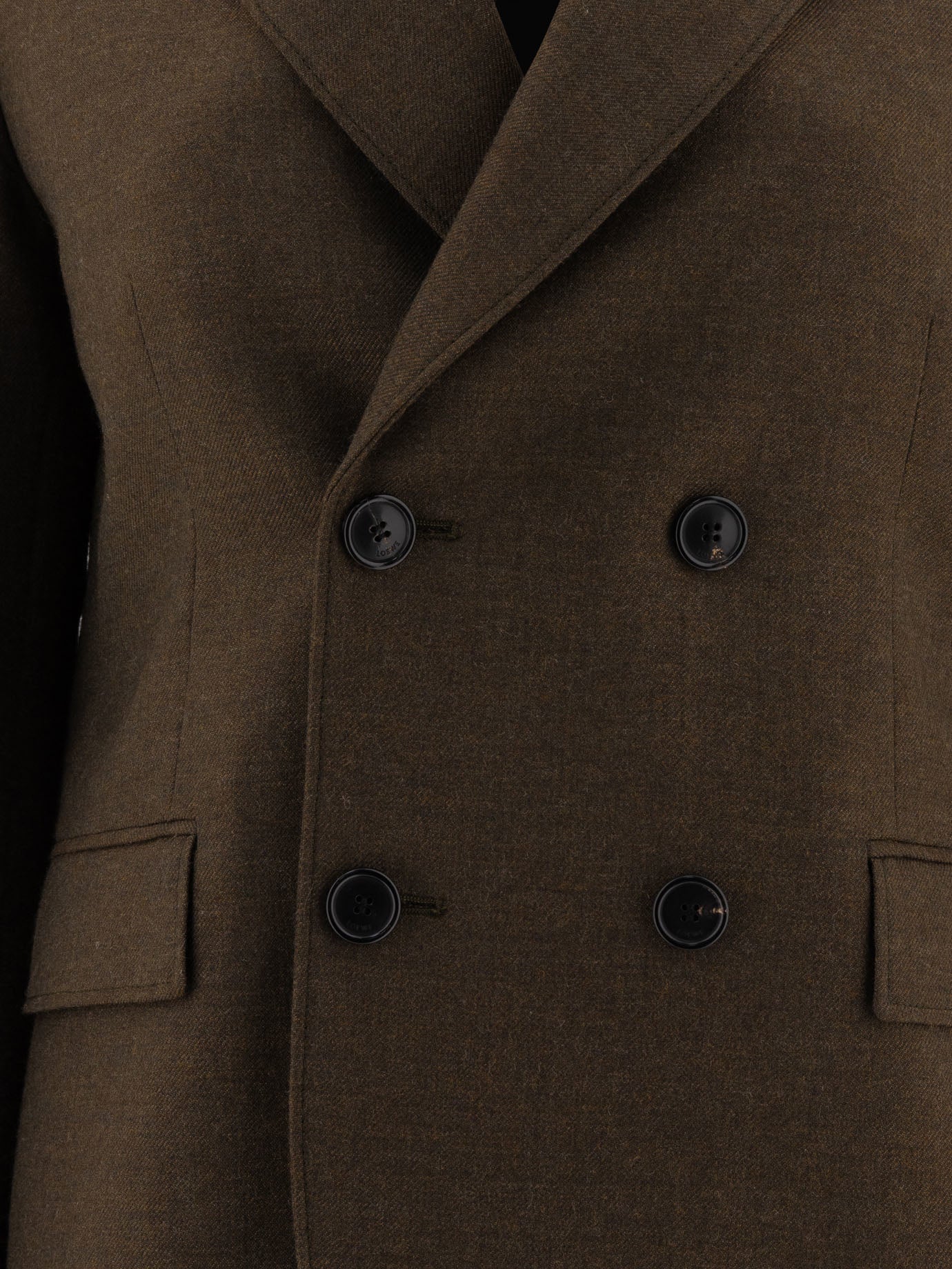 LOEWE Double-Breasted Wool Blazer for Women - Regular Fit