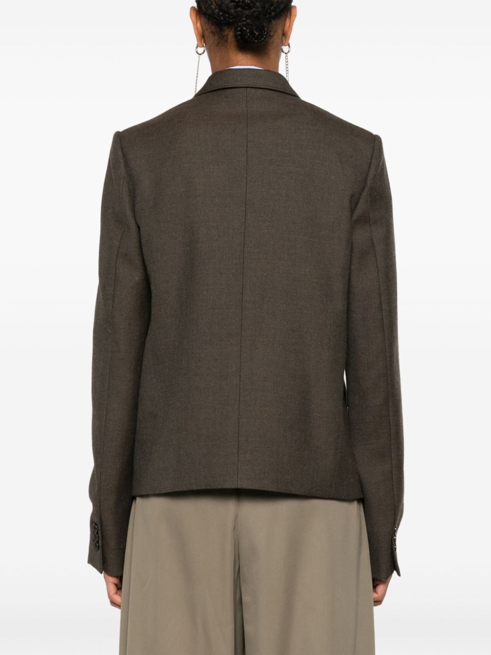 LOEWE Wool Double-Breasted Jacket